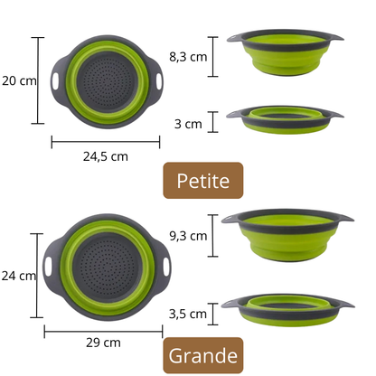 Passoire Pliable en Silicone