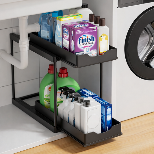 Organisateur sous évier 2 niveaux