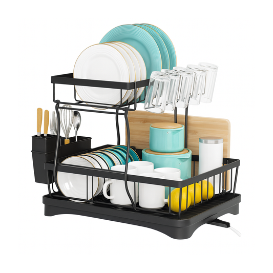 Égouttoir 2 Niveaux – Gain de Place